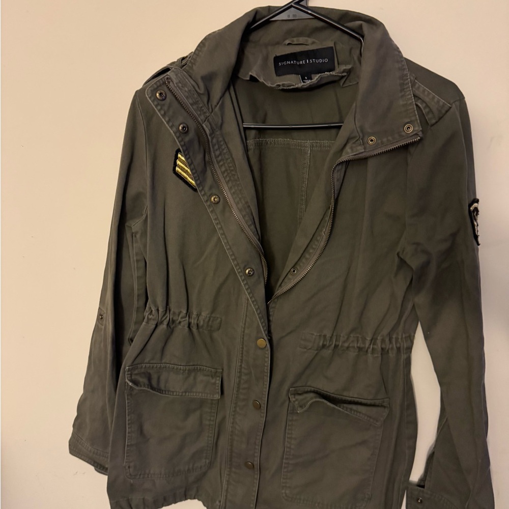Signature Studio Khaki Utility Jacket